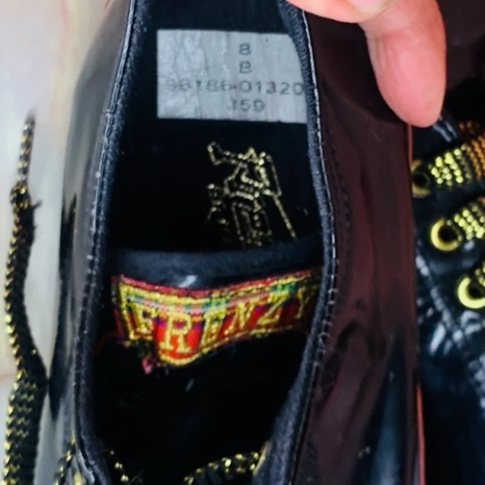 frenzy shoes vintage black